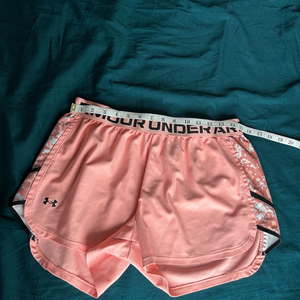 Under Armour Coral Pink Women’s Athletic Shorts